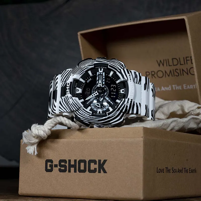 Casio G-Shock Wildlife Promising Collaboration Men's Watch- GA-110WLP-7A